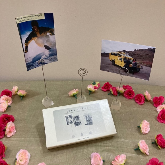 NWT 3 for 1! Photo Display Frames & Spiral Style Photo Holders - Picture 9 of 16